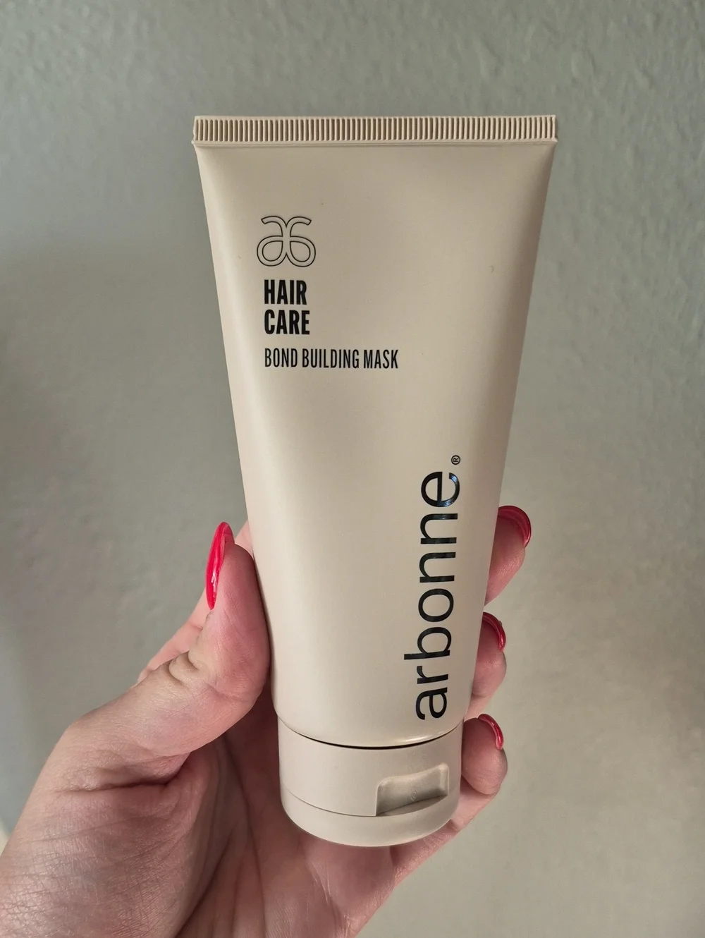 Arbonne Hair Care Bond Building Mask - White